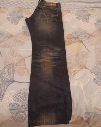 pantalone uomo cotton e silk 100% cotone tg 48