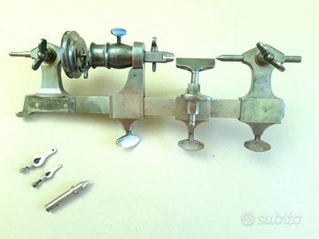 Tornio orologeria orologiaio fine 800 primi 900