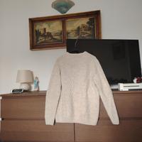 maglione intrecciato Gold 