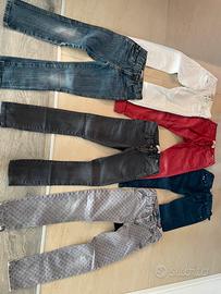Pantaloni 6/7 anni