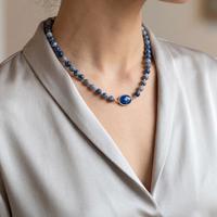 Collana Sodalite Blu