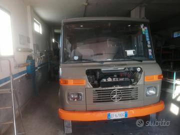 Mercedes 508D anno 1973 omologato camper