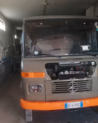 Mercedes 508D anno 1973 omologato camper