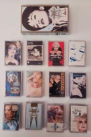 12 cassette di Madonna  e video Vhs