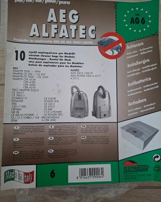 sacchi per aspirapolvere AEG