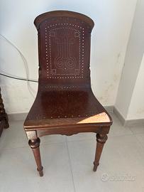 Coppia di sedie antiche