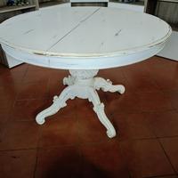 Tavolo rotondo 6/8 pax shabby 