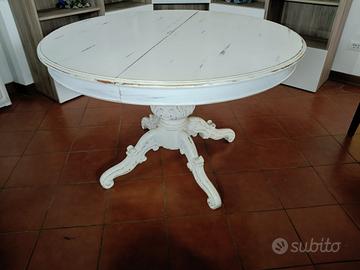 Tavolo rotondo 6/8 pax shabby 