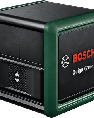 Livella laser a croce Bosch Quigo con morsetto