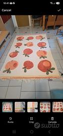 tappeto Pesche con frange 156x228
