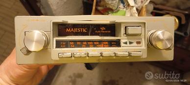 autoradio d'epoca Majestic 