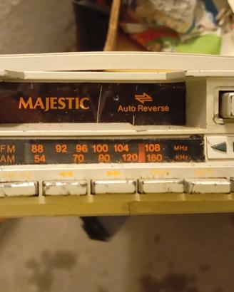 autoradio d'epoca Majestic 