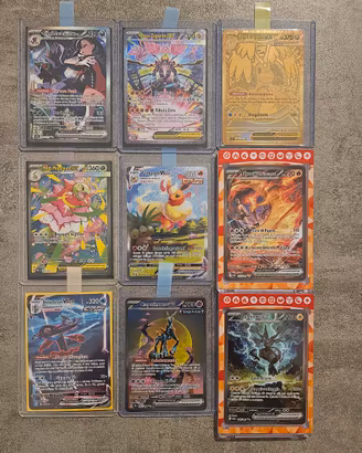 lotto carte pokémon 