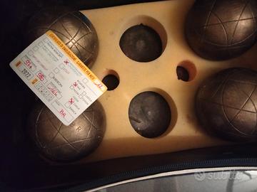 4 bocce da lunga diametro 97 peso 980 80Euro