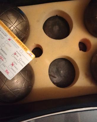 4 bocce da lunga diametro 97 peso 980 80Euro