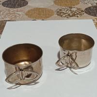 coppia di tazzine in Metallo Vintage 