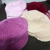 Berrettone velluto donna 