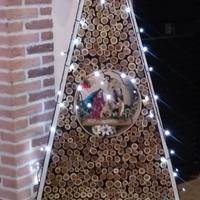 albero di Natale in legno 