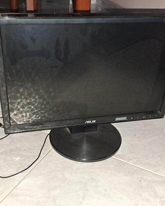 Monitor, tastiera e sistema audio vintage