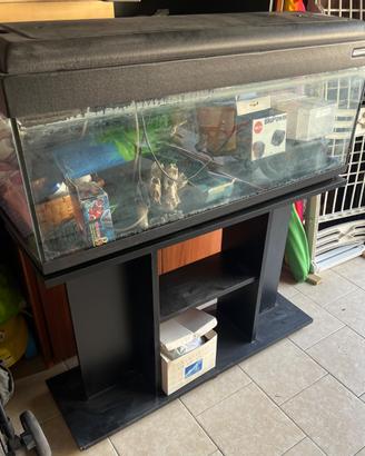 Acquario 100 litri con mobiletto