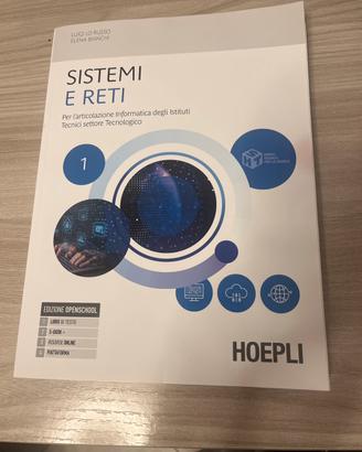 Libro scolastico di sistemi e reti