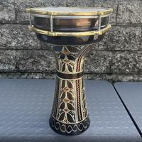 DARBUKA ARTIGIANALE  10"  TAMBURO IN RAME DECORATO