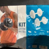 Kit manubri bodybuilding