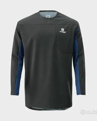Maglia Husqvarna Gotland Shirt Black Taglia L nuov