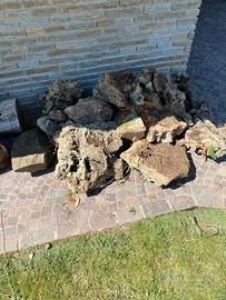 Pietre calcaree ornamentali da giardino
