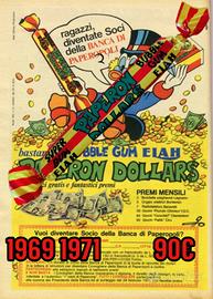 RARITÀ VintageFood Paperon Dollars