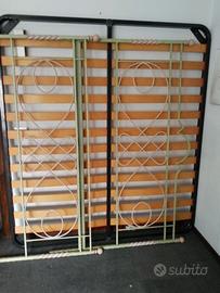 letto matrimoniale in ferro battuto di Cantù