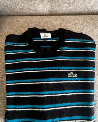 Maglione Lacoste a righe tg L