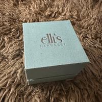 orecchini d’oro con pietra rossa