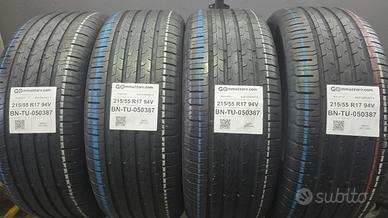 4 Pneumatici 215/55 R17 Continental Eco Contact 6