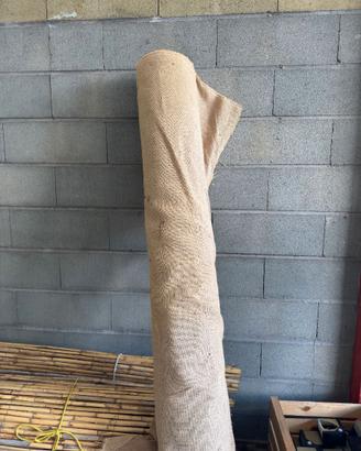 Rotolo di juta grande h 180 cm – tessuto naturale