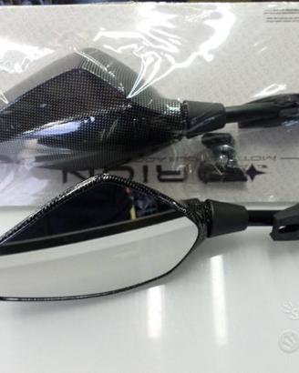 Coppia specchi per cupolino orion carbonio