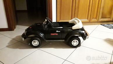 Maggiolone a pedali per bimbo/bimba