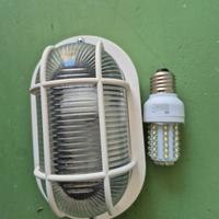 Plafoniera con lampadina