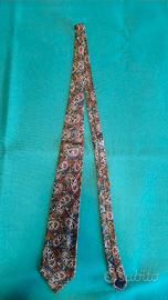 Cravatta FENDI Vintage 100% Seta Made in Italy
