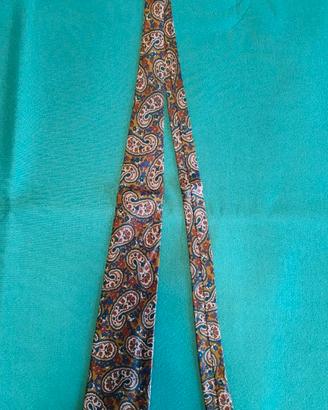 Cravatta FENDI Vintage 100% Seta Made in Italy