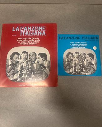 LA CANZONE ITALIANA N. 35 fascicolo+45giri