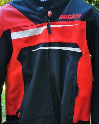 giubbotto moto originale ducati in pelle