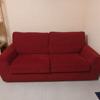 DIVANO ROSSO POLTRONE E SOFA'