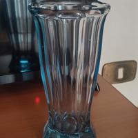 Vaso in vetro smerigliato anni 70' made in italy 