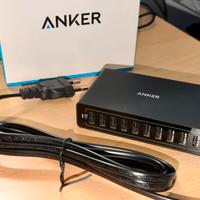 Strazione di ricarica USB Anker, 10 porte, 60W