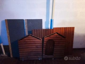 Cuccia in legno da esterno