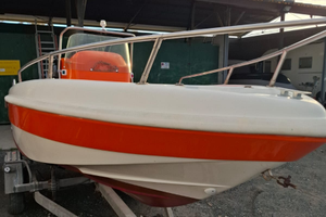 Barca open 450 con suzuki 40/60 del 2022