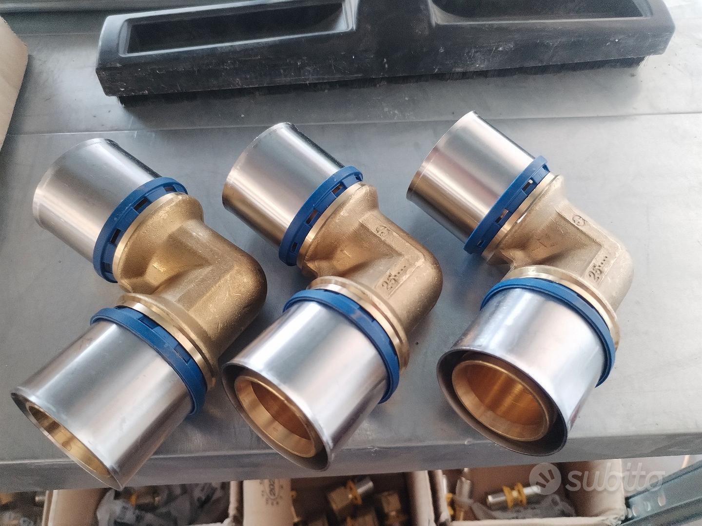 Set di 5 Gomiti femmina da 1 per tubo multistrato da 32 mm, utilizzo