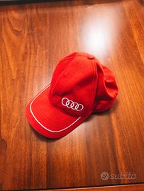 Cappellino Audi Originale Rosso - Unisex