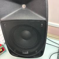 Coppia di casse bi amplificate italian stage